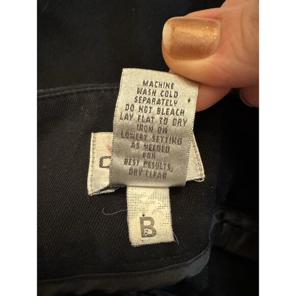 Chico's Size 2 Short Black Polyester/Rayon/Spandex Pants Capsule Office - Picture 3 of 8